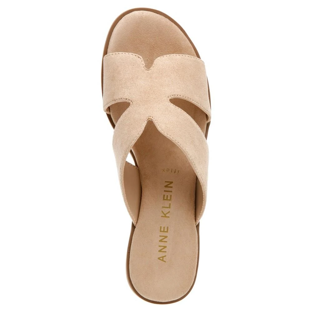 商品Anne Klein|Women's Timmy Block Heel Slide Sandals,价格¥310,第4张图片详细描述