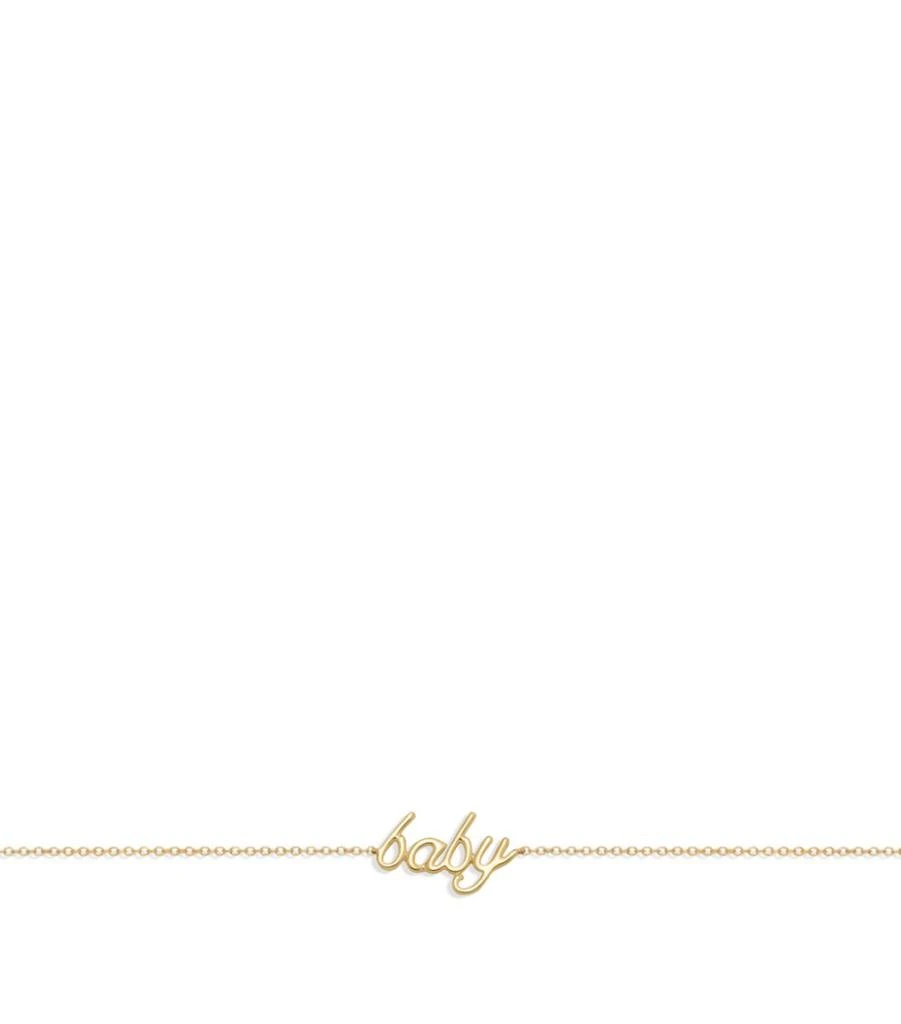 商品NOA mini|Yellow Gold Baby Bracelet,价格¥6921,第1张图片