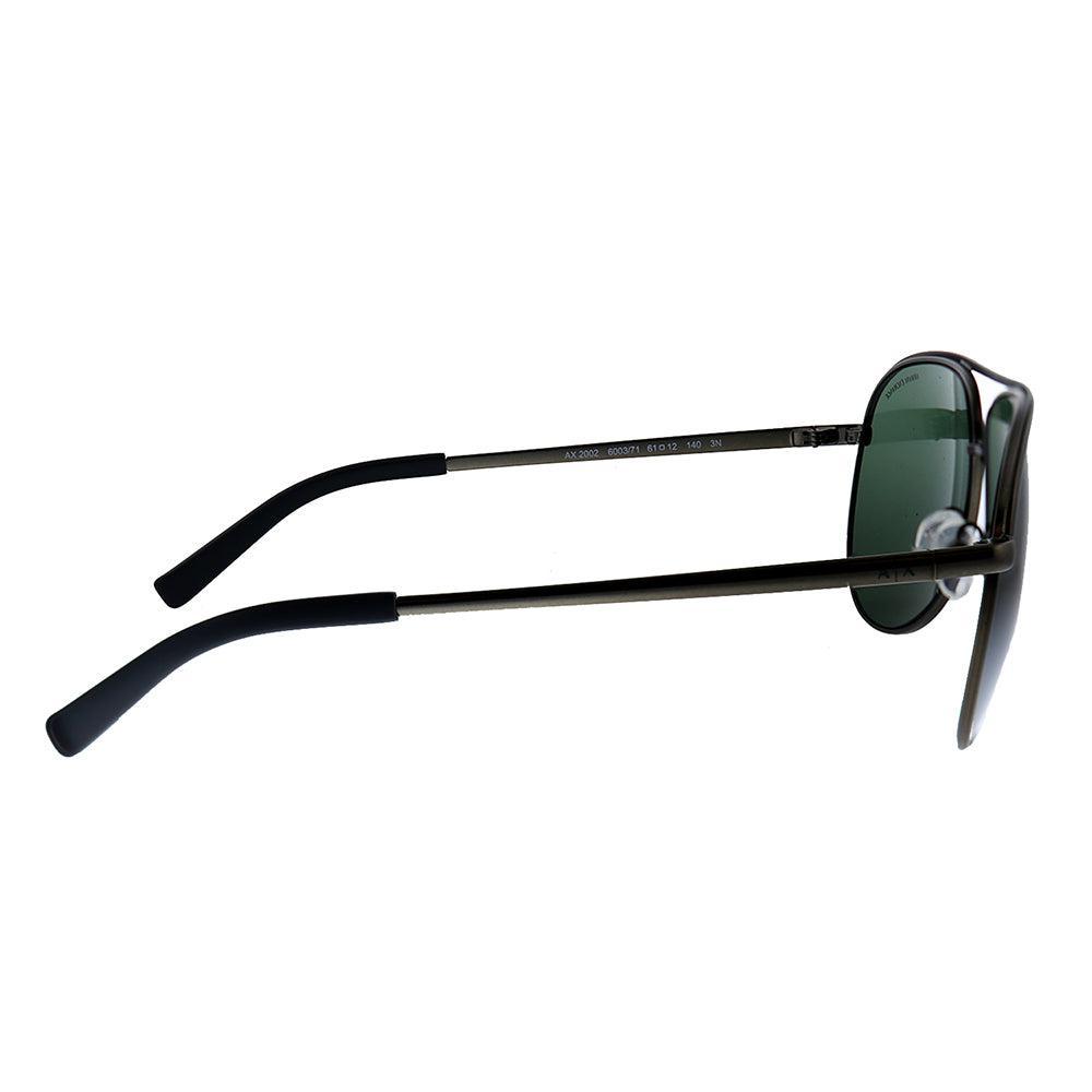 商品Armani Exchange|Armani Exchange  AX 2002 600371 Unisex Aviator Sunglasses,价格¥520,第5张图片详细描述