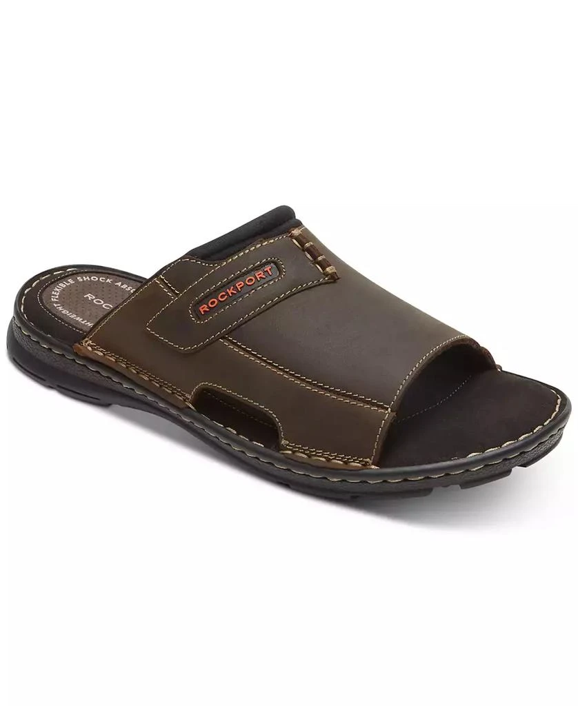 商品Rockport|Men's Darwyn Slide 2 Sandals,价格¥447,第1张图片