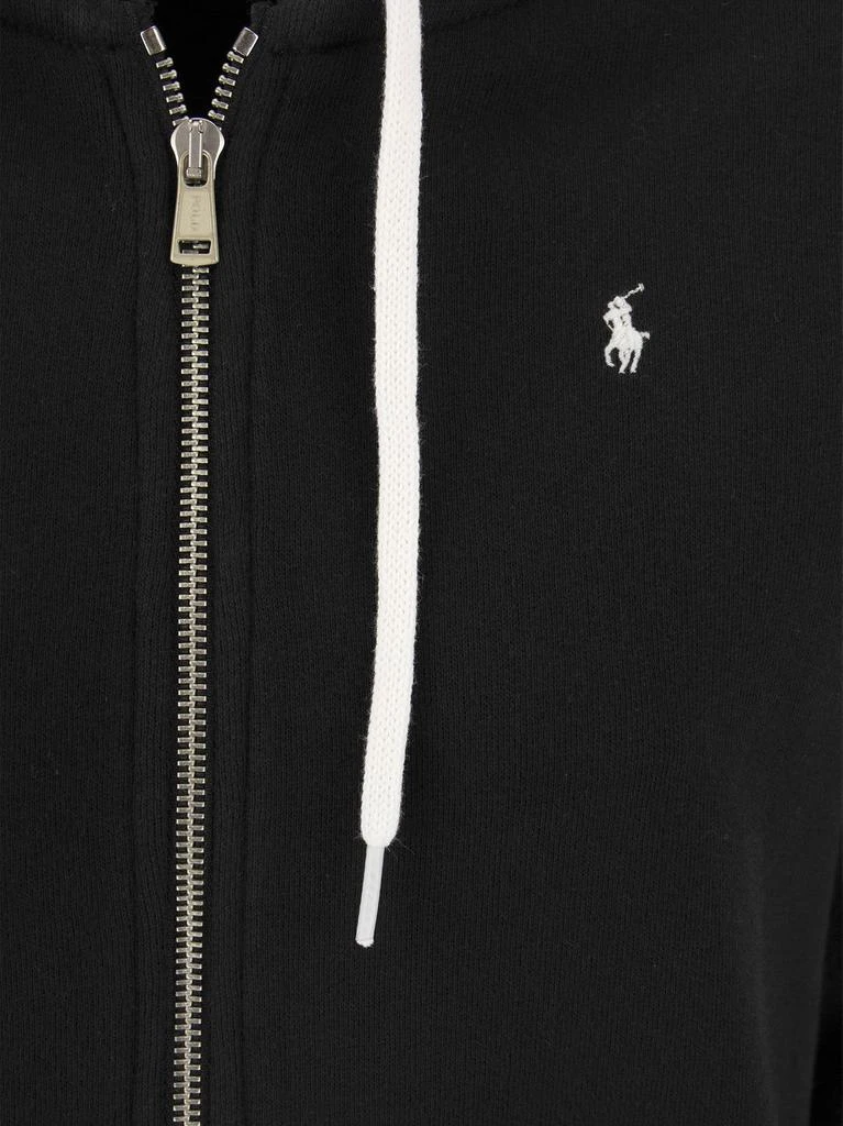 商品Ralph Lauren|Polo Ralph Lauren Logo Embroidered Front-Zip Hoodie,价格¥1207,第4张图片详细描述