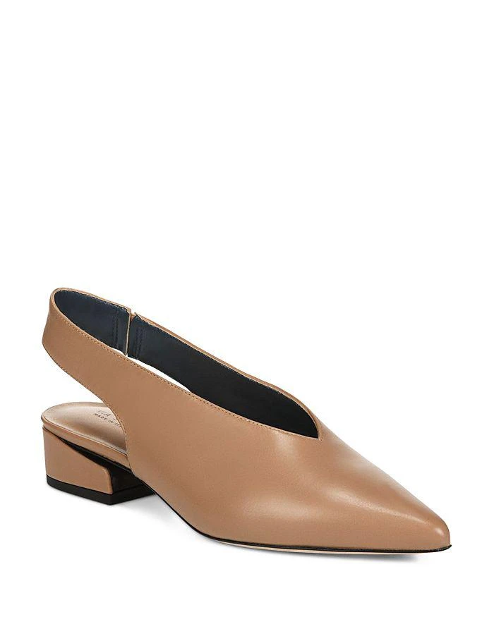 商品Via Spiga|Women's Darwin Pointed Toe Slingback Pumps,价格¥1125,第1张图片