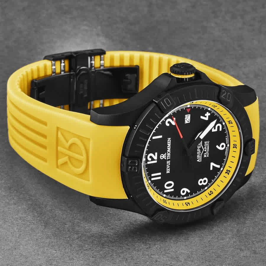 商品Revue Thommen|Air speed Automatic Black Dial Men's Watch 16070.4778,价格¥3161,第2张图片详细描述