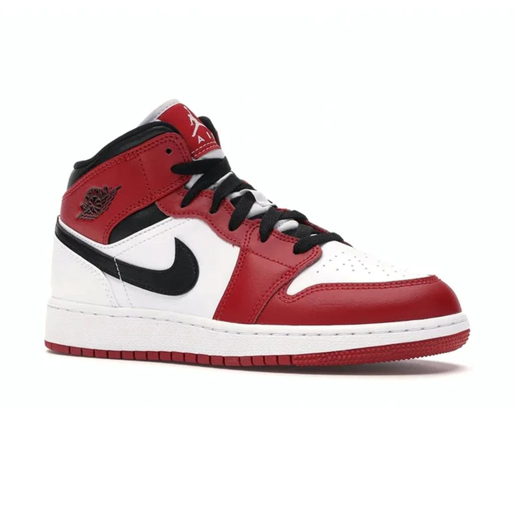 商品Jordan|Air Jordan 1 Mid Chicago 2020 (GS),价格¥1493,第2张图片详细描述