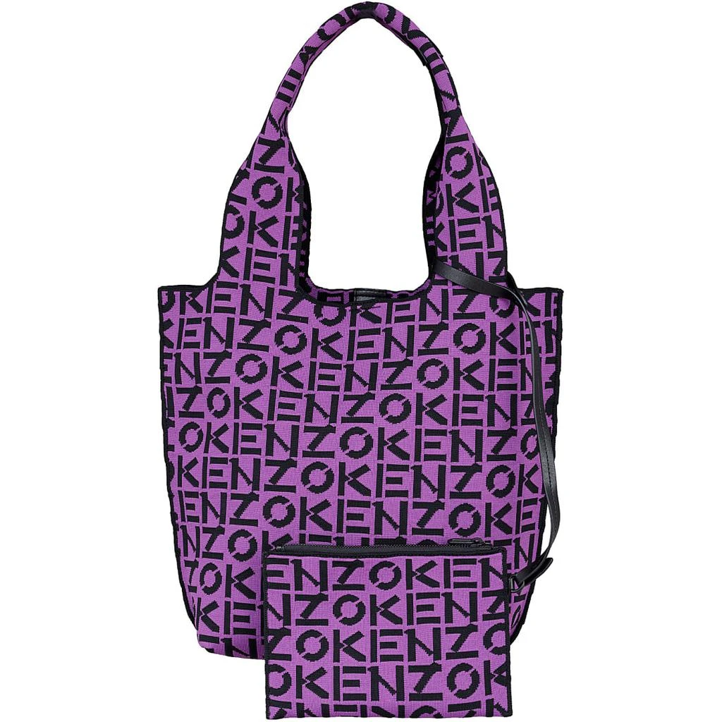商品Kenzo|Skuba Small Monogram Tote Bag - Purple,价格¥1010,第1张图片