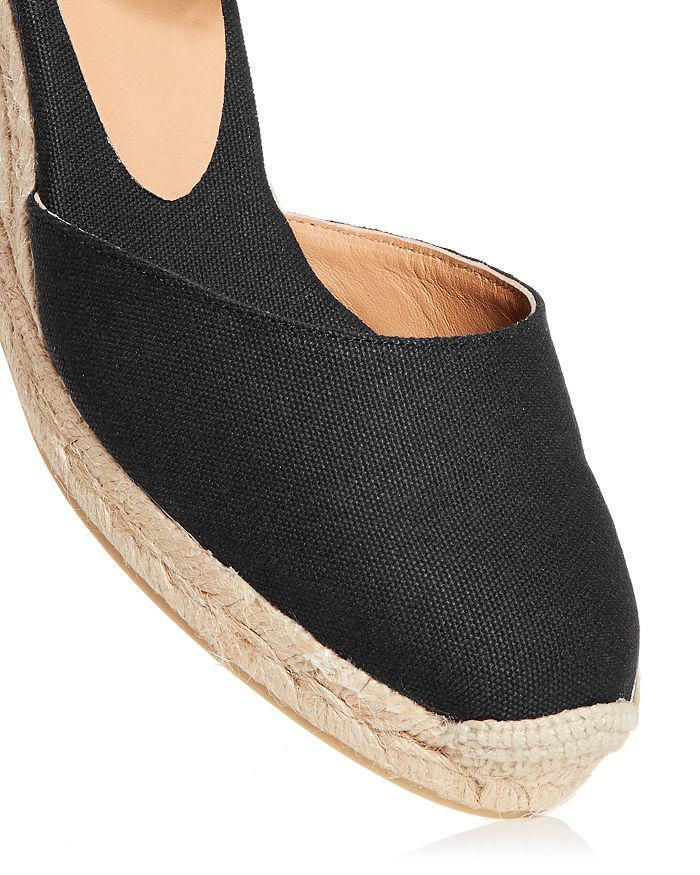 商品CASTAÑER|Women's Carina Ankle Tie Espadrille Wedge Sandals,价格¥1038,第7张图片详细描述