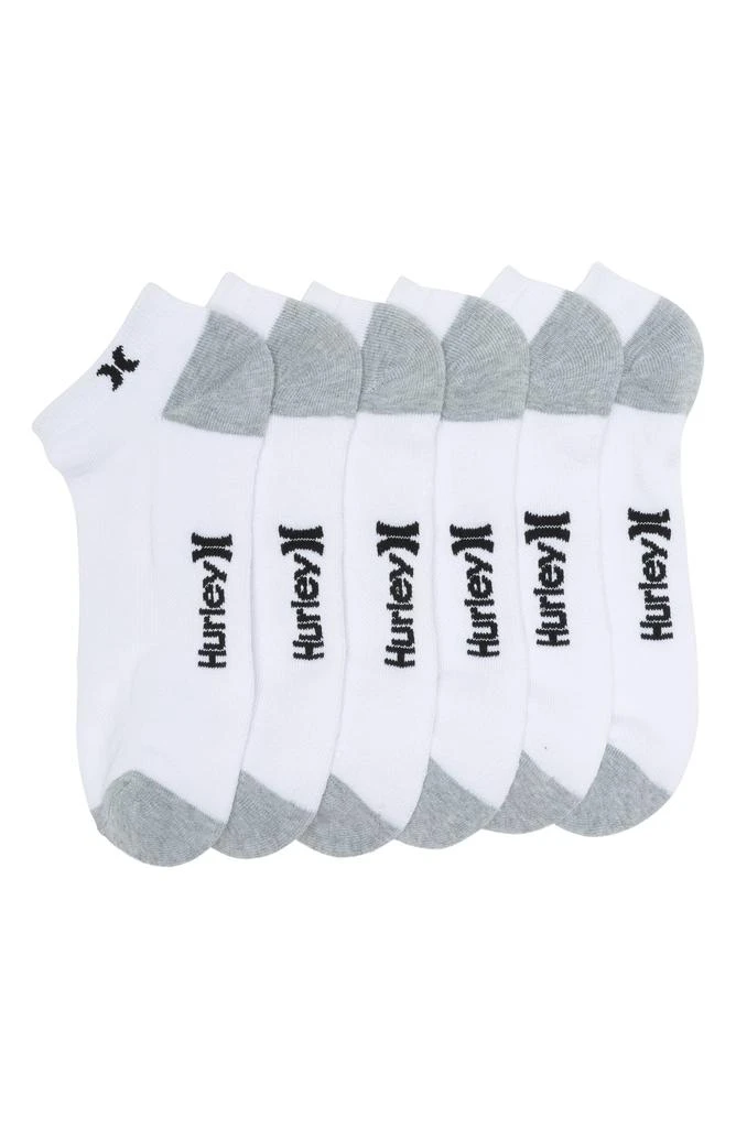 商品Hurley|Pack of 6 Terry Ankle Socks,价格¥76,第1张图片