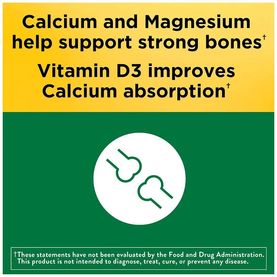 Nature Made Calcium Magnesium Zinc with Vitamin D3 Tablets 9