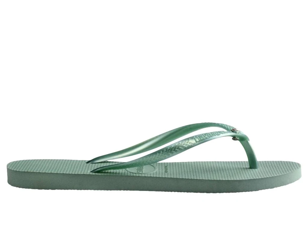商品Havaianas|Slim Crystal SW II Flip Flop Sandal (Toddler/Little Kid/Big Kid),价格¥168,第3张图片详细描述