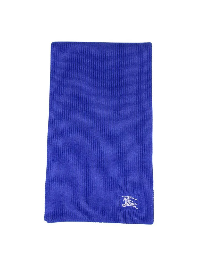 商品Burberry|Burberry EKD-Embroidered Ribbed-Knit Scarf,价格¥2853,第2张图片详细描述
