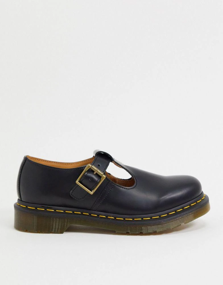 商品Dr. Martens|Dr Martens Polly mary jane flat shoes in black,价格¥1174,第1张图片