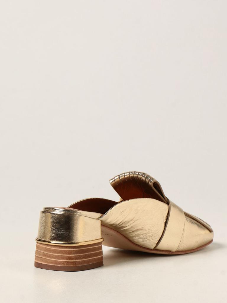 商品Tory Burch|Kiltie Tory Burch mules in laminated leather,价格¥1937,第5张图片详细描述