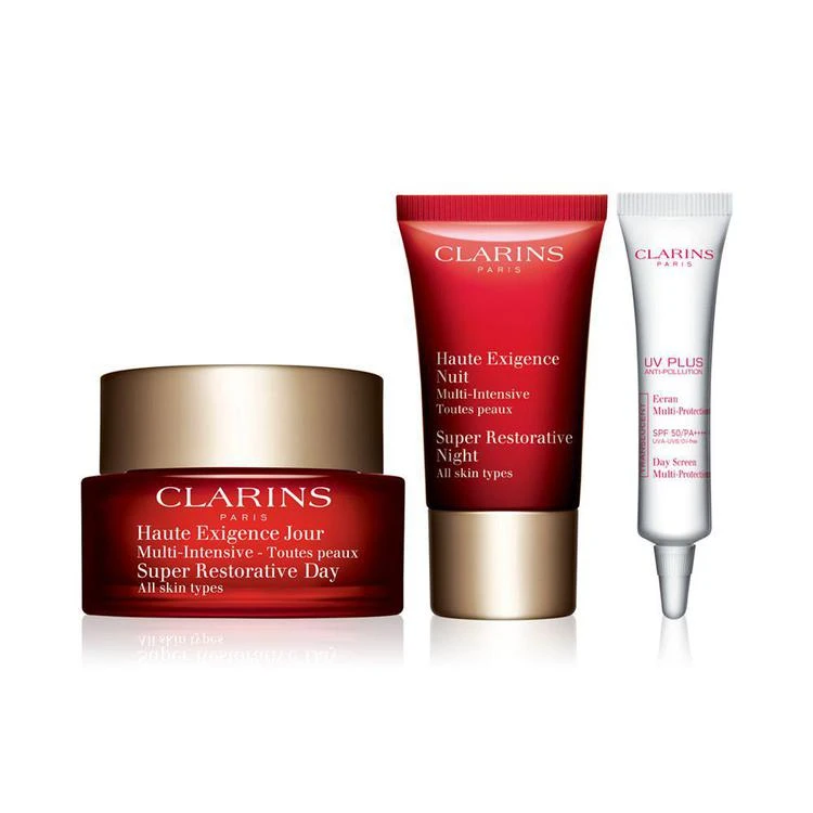 商品Clarins|3-Pc. 24/7 Super Restorative Set,价格¥965,第1张图片