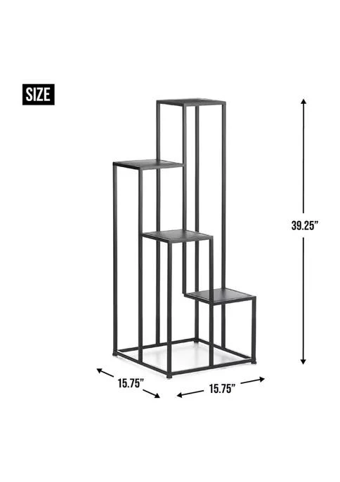 商品belk|Thingz Modern Four Tier Plant Stand 15.75X15.75X39.25,价格¥3807,第4张图片详细描述