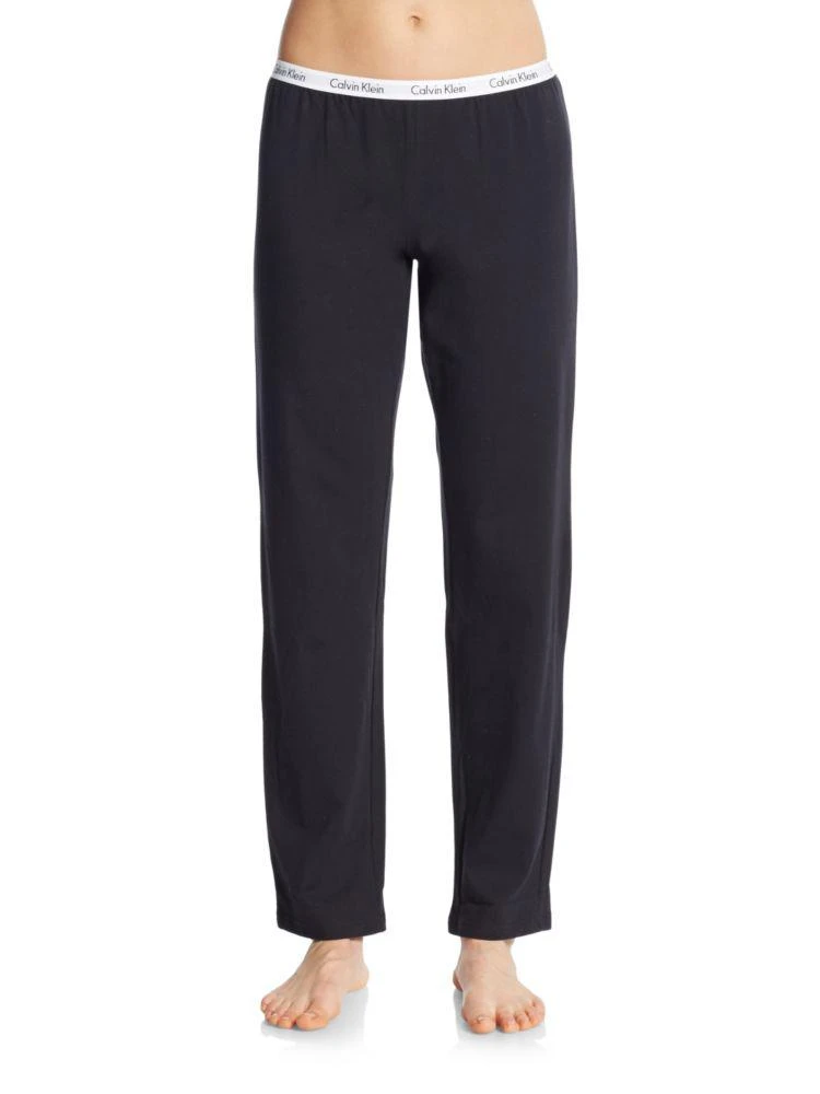 商品Calvin Klein|Straight Leg Cotton Lounge Pants,价格¥104,第1张图片详细描述