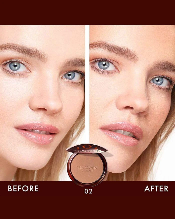 商品Guerlain|Terracotta Sunkissed Natural Bronzer Powder,价格¥461,第4张图片详细描述