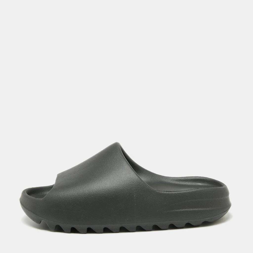 商品YEEZY|Yeezy x Adidas Black Rubber  'Onyx' Slide Sandals Size 42 ,价格¥1456,第1张图片