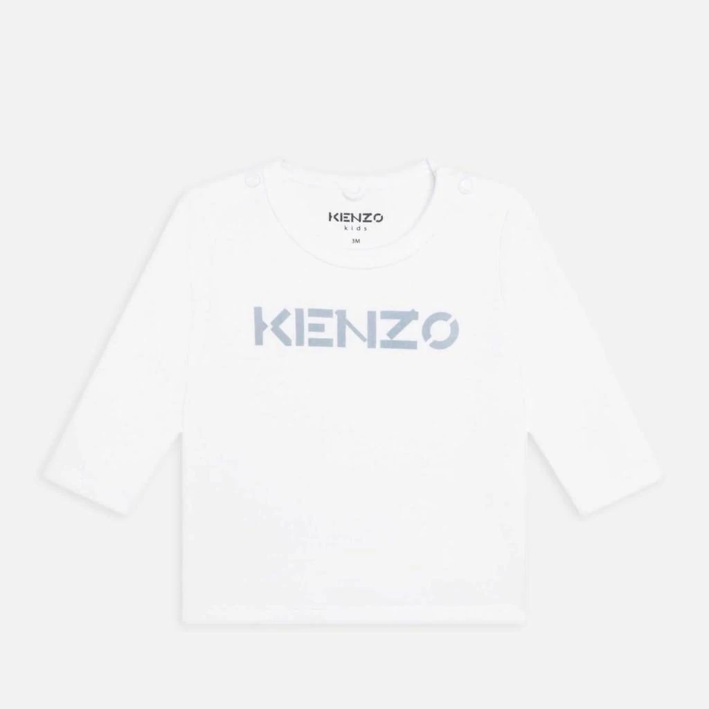 商品Kenzo|KENZO Babies' Cotton T-Shirt and Pant Set,价格¥482,第2张图片详细描述