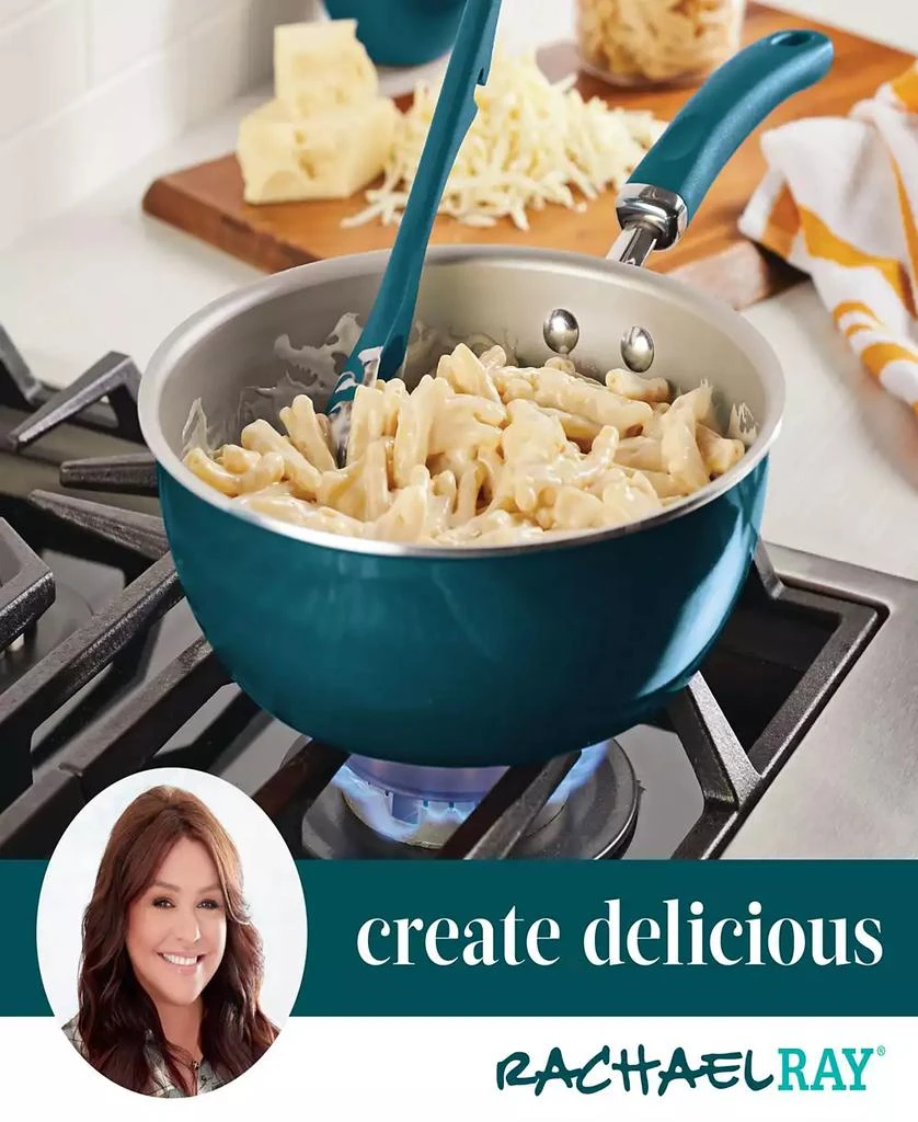 商品Rachael Ray|Create Delicious Aluminum Nonstick Everything Pan, 3 Qt.,价格¥303,第5张图片详细描述