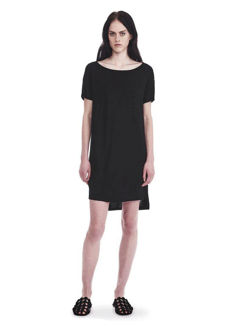 商品Alexander Wang|CLASSIC BOATNECK DRESS WITH POCKET,价格¥287,第1张图片