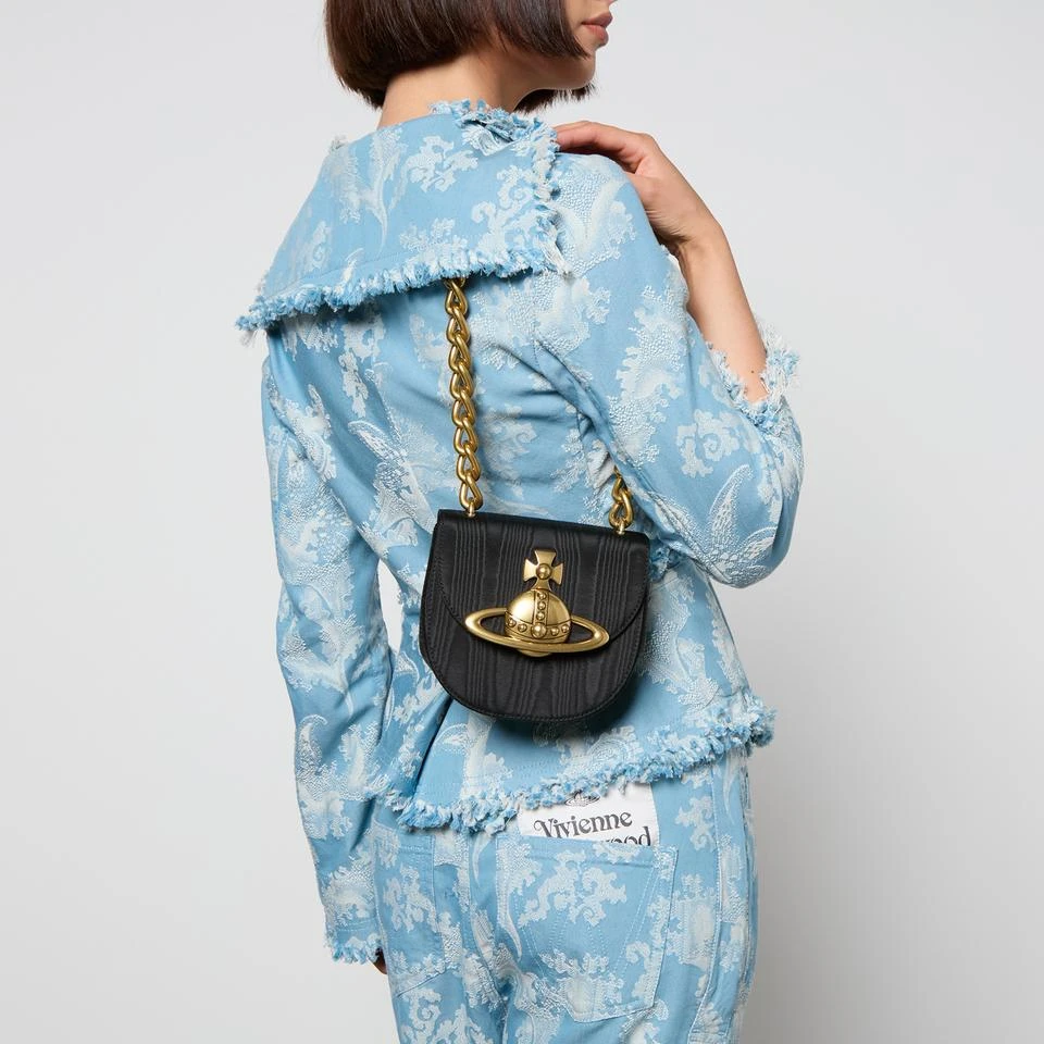 商品Vivienne Westwood|Vivienne Westwood Jodie Moire Saddle Bag,价格¥3236,第2张图片详细描述