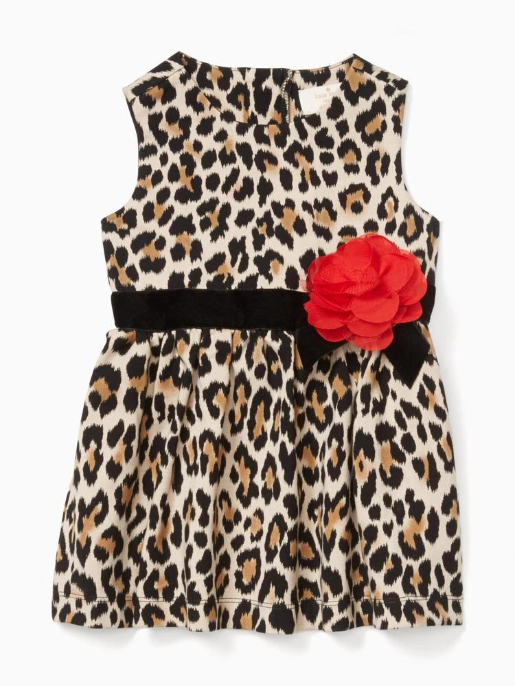 商品Kate Spade|babies' classic leopard-print dress set,价格¥439,第2张图片详细描述