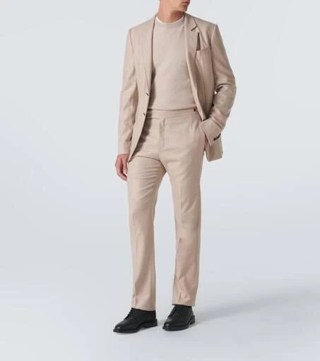 商品Gabriela Hearst|Sebastian羊毛与羊绒西装裤,价格¥8468,第2张图片详细描述