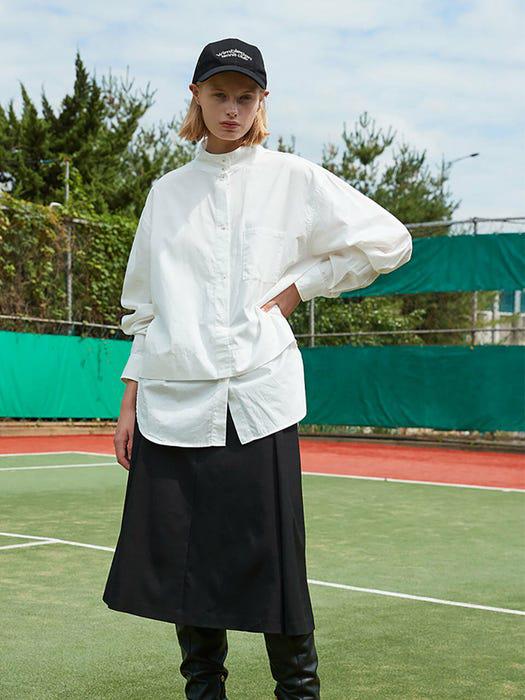 Poppy Side-button Wool Skirts商品第3张图片规格展示