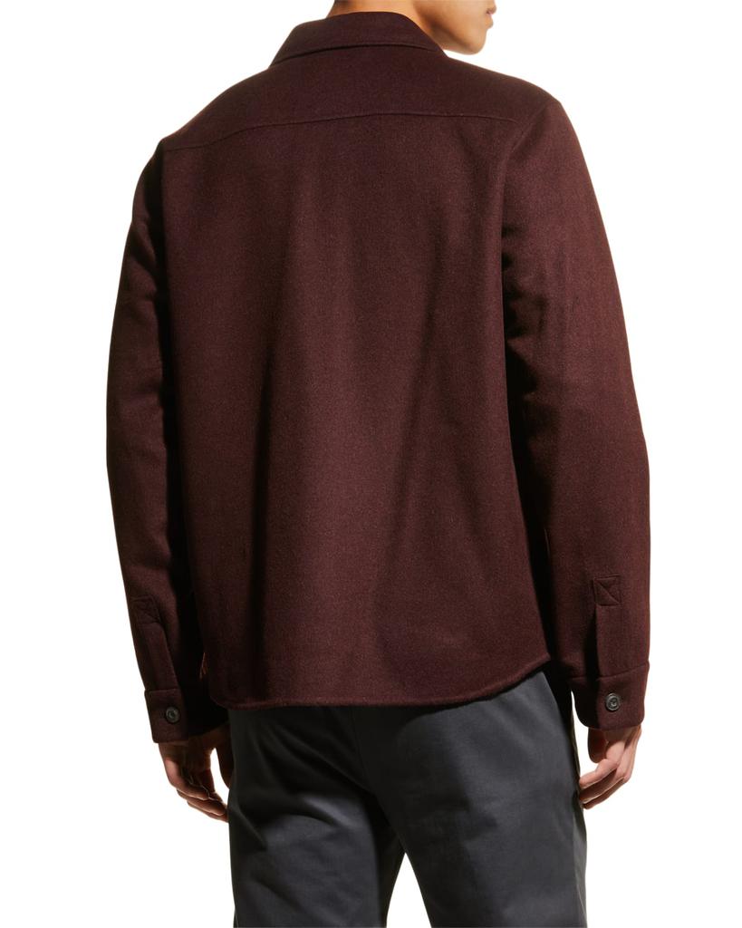 Men's Splittable Shirt Jacket商品第6张图片规格展示