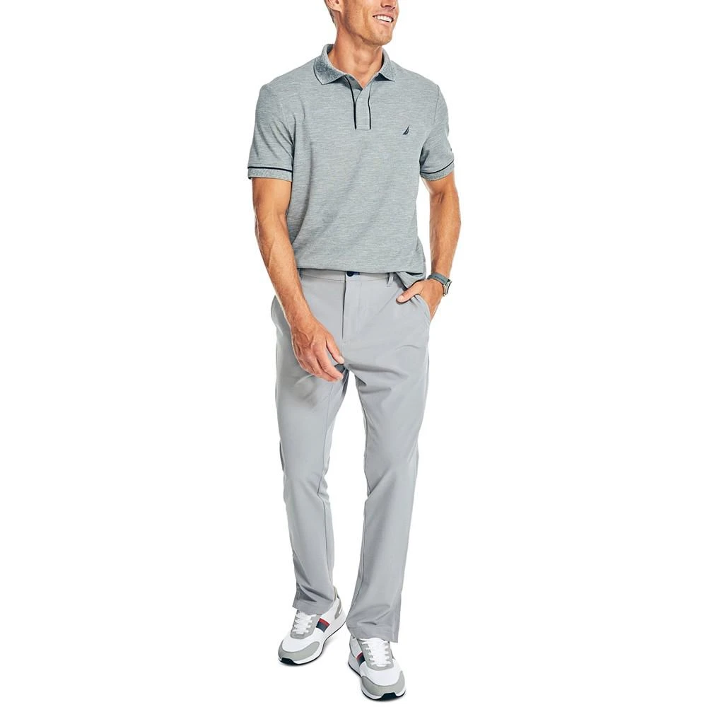 商品Nautica|Men's Navtech Performance Sustainably Crafted Piping Trim Polo,价格¥215,第3张图片详细描述