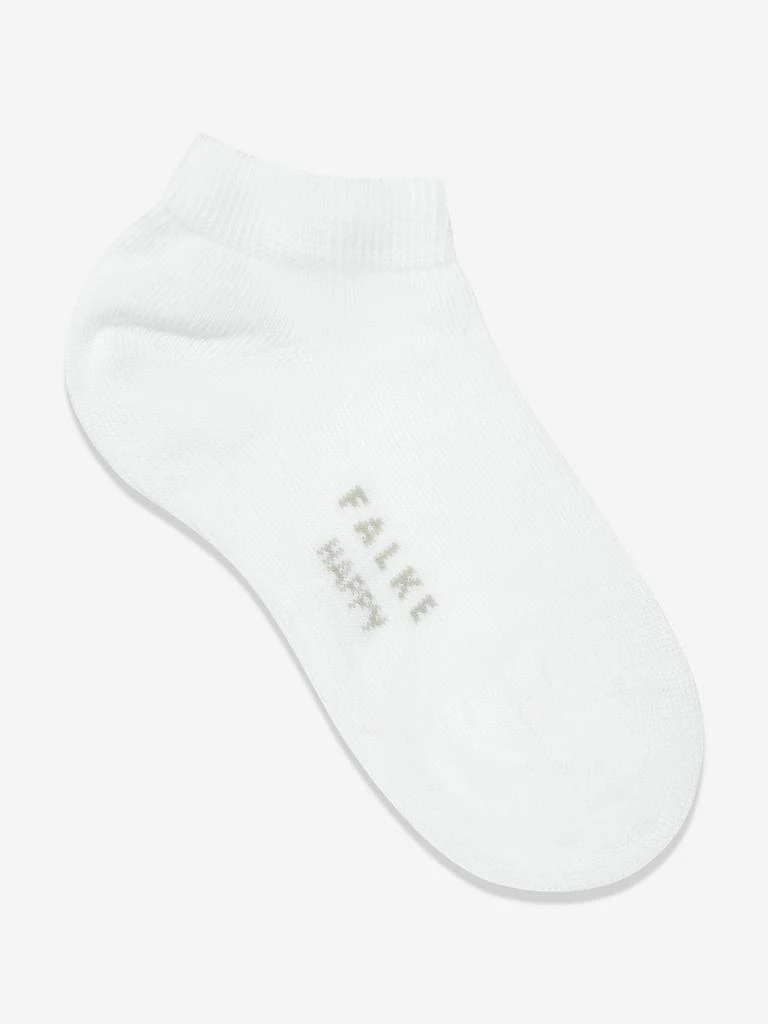 商品FALKE|Falke Kids Happy 2 Pack Trainer Socks in White,价格¥110,第3张图片详细描述