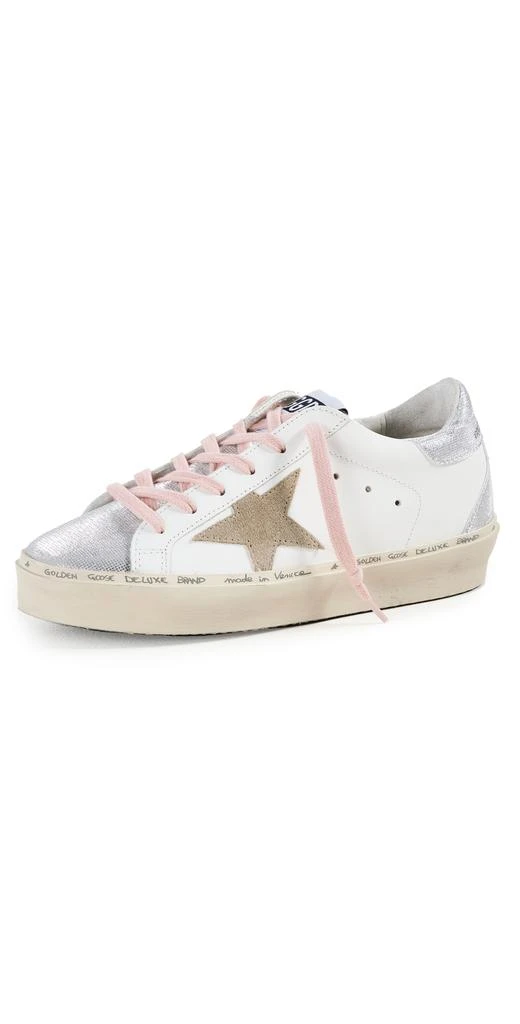 商品Golden Goose|Golden Goose Hi Star Spur 亮片鞋头经典运动鞋,价格¥4641,第1张图片