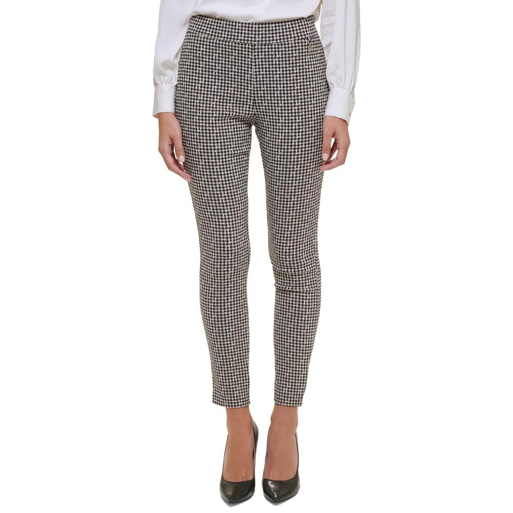 商品Tommy Hilfiger|Women's Printed High-Rise Pull-On Skinny Pants,价格¥671,第1张图片