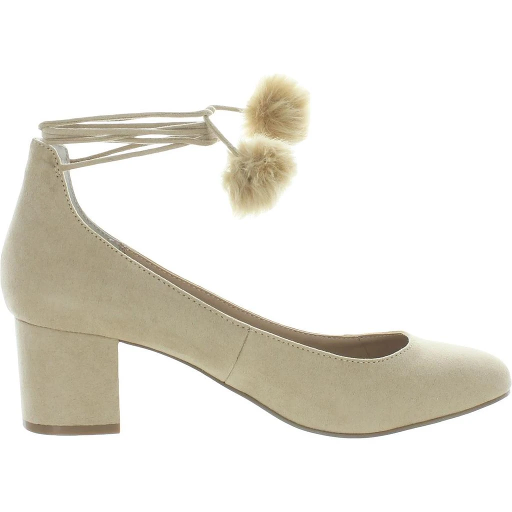 Charles by Charles David Womens Libby Pom Pom Round Toe Pumps 商品