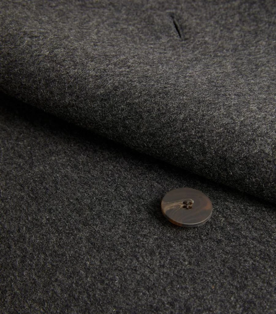 商品Studio Nicholson|Wool-Blend Pea Coat,价格¥4054,第5张图片详细描述