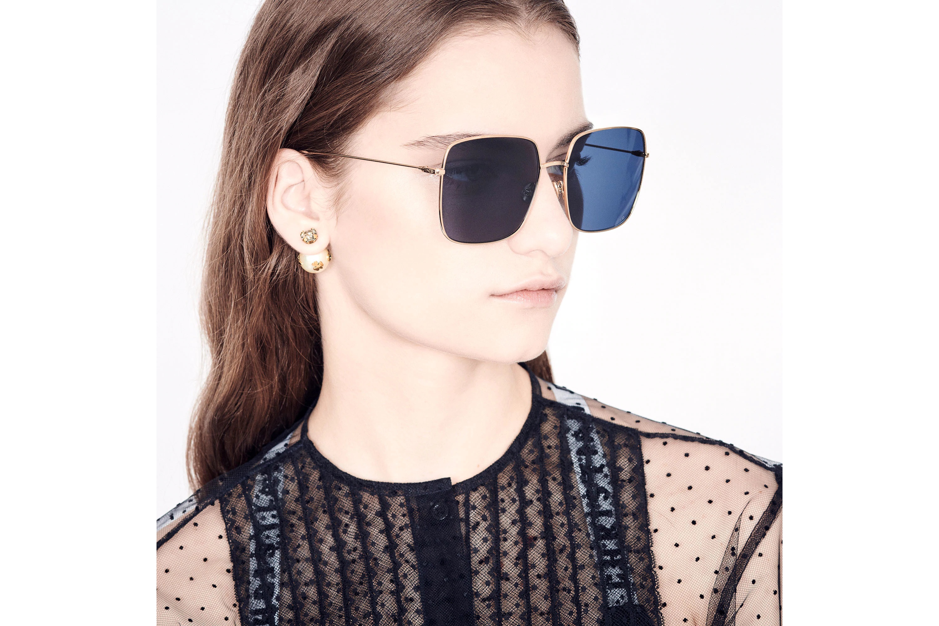 商品Dior|Dior经典明星同款Stellaire1蓝方太阳镜,价格¥2288,第5张图片详细描述