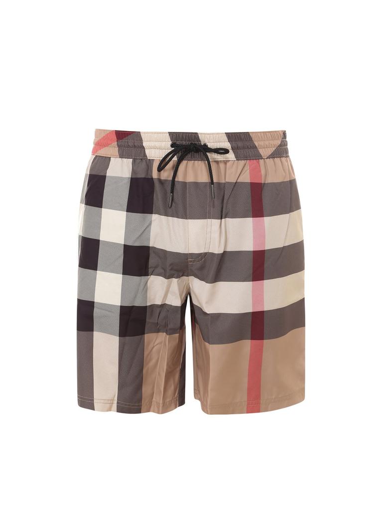 Burberry Checked Drawcord Swim Shorts商品第1张图片规格展示