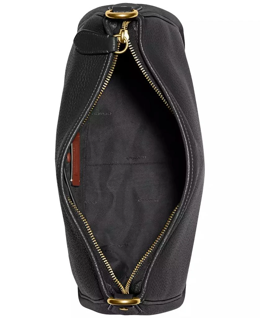 商品Coach|Soft Pebble Leather Cary Shoulder Bag with Convertible Straps,价格¥2953,第5张图片详细描述