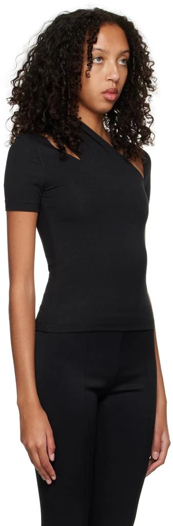 商品Helmut Lang|黑色 Slash T 恤,价格¥1252,第2张图片详细描述
