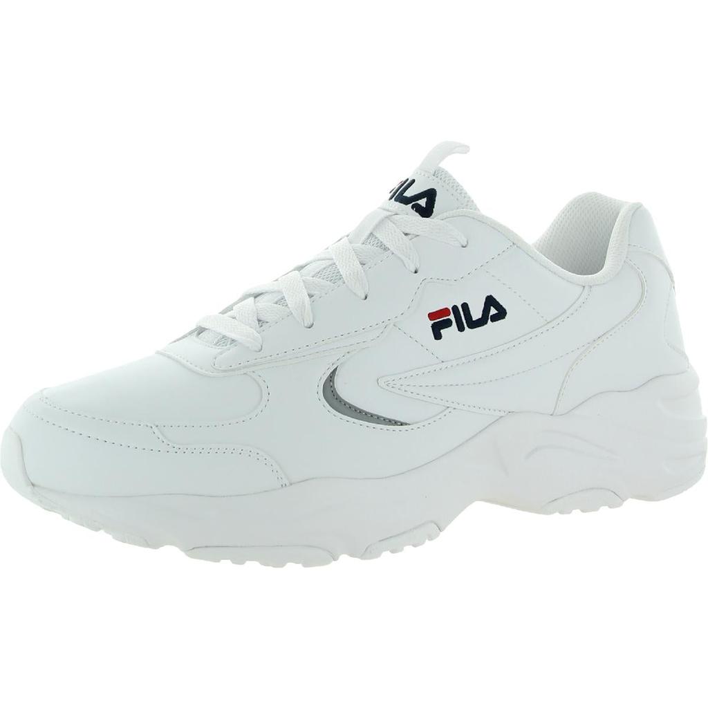 Fila Womens Mastermind Faux Leather Fitness Running Shoes商品第1张图片规格展示