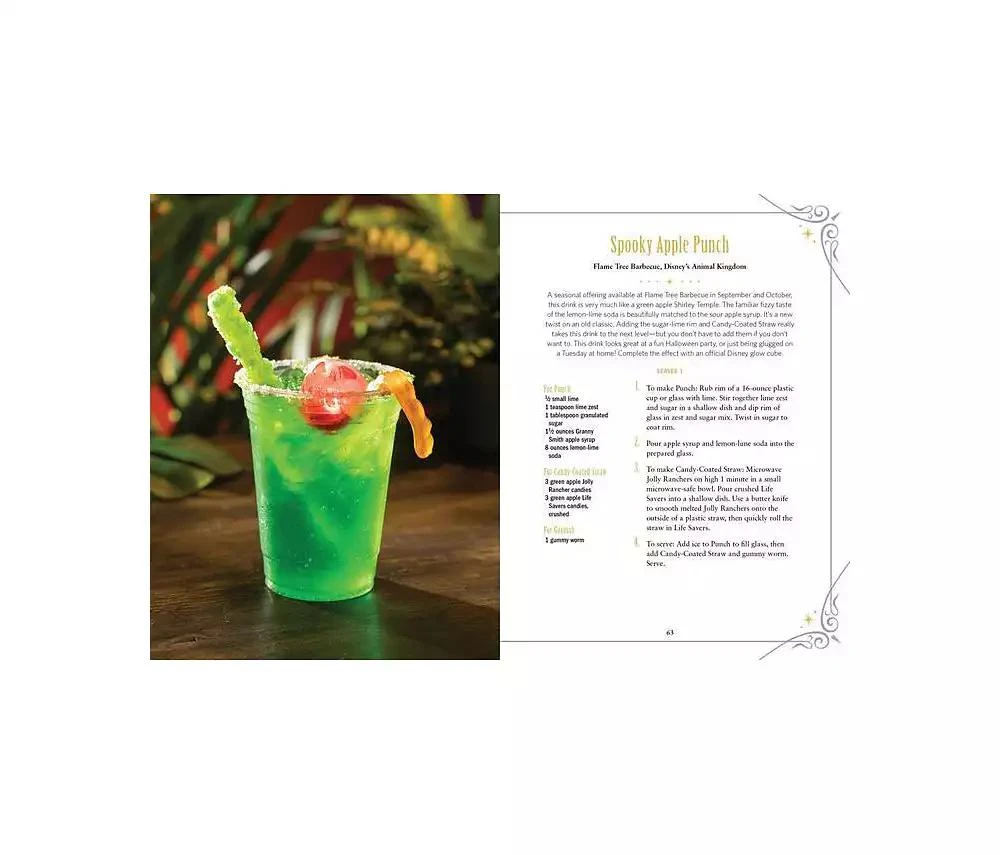 商品Barnes & Noble|The Unofficial Disney Parks Drink Recipe Book - From LeFou's Brew to the Jedi Mind Trick, 100+ Magical Disney-Inspired Drinks by Ashley Craft,价格¥127,第3张图片详细描述