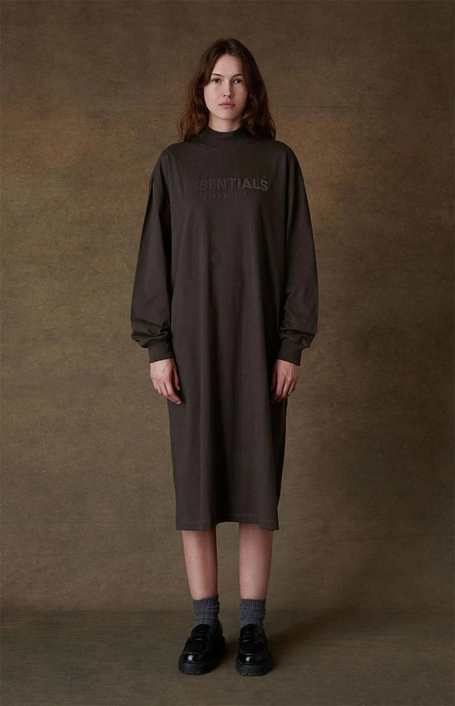 商品Essentials|Women's Off Black Long Sleeve T-Shirt,价格¥620,第2张图片详细描述