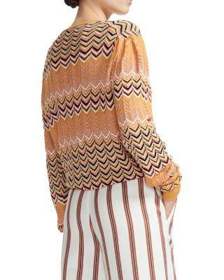 商品Maje|Macha Geo-Pattern Sweater,价格¥875,第2张图片详细描述