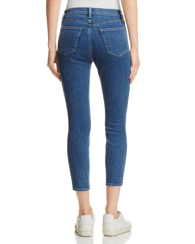 商品J Brand|Alana High Rise Crop Jeans in Soho - 100% Exclusive,价格¥714,第2张图片详细描述