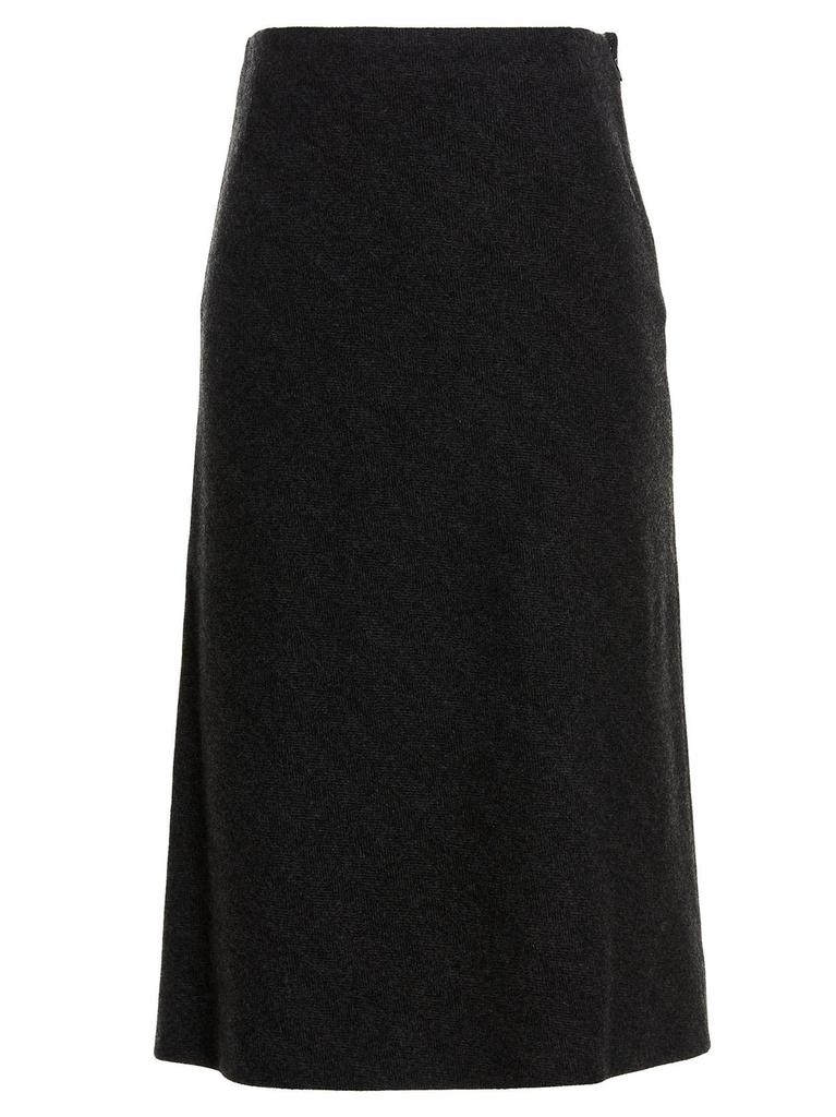 Wool midi skirt商品第1张图片规格展示