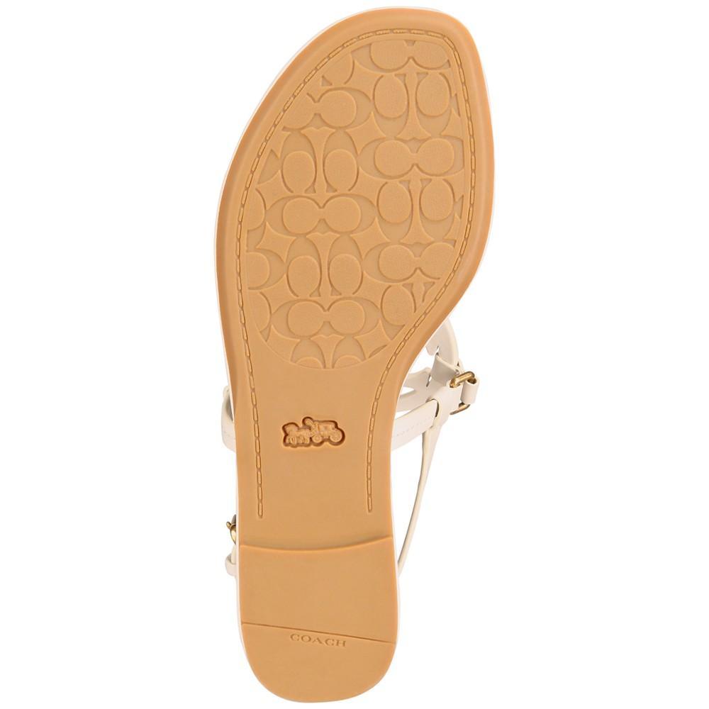 商品Coach|Women's Jeri Leather Sandals,价格¥442,第7张图片详细描述