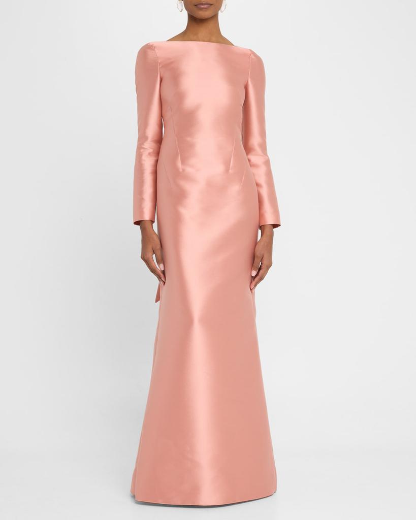 パーティードレス a Ferretti Mikado Long Dress Long dress in mikado Cocktail | Alberta Ferretti