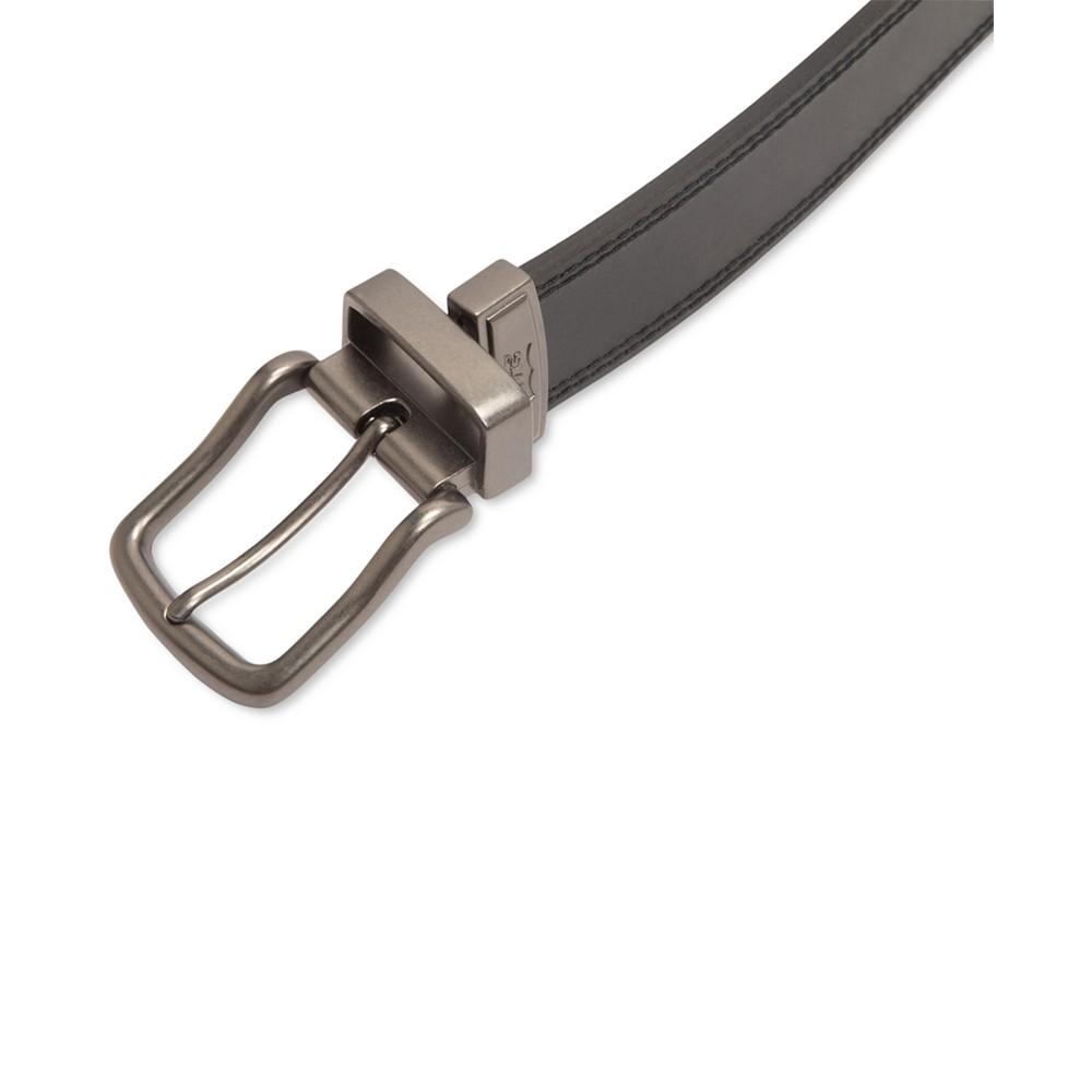 Men's Embossed Reversible Belt商品第3张图片规格展示