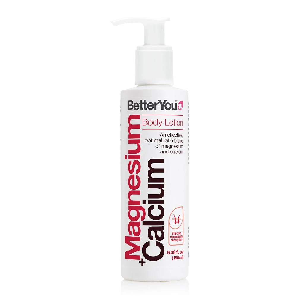 商品BetterYou|Magnesium Plus Calcium Body Lotion by  for Unisex - 6.08 oz Body Lotion,价格¥159,第1张图片