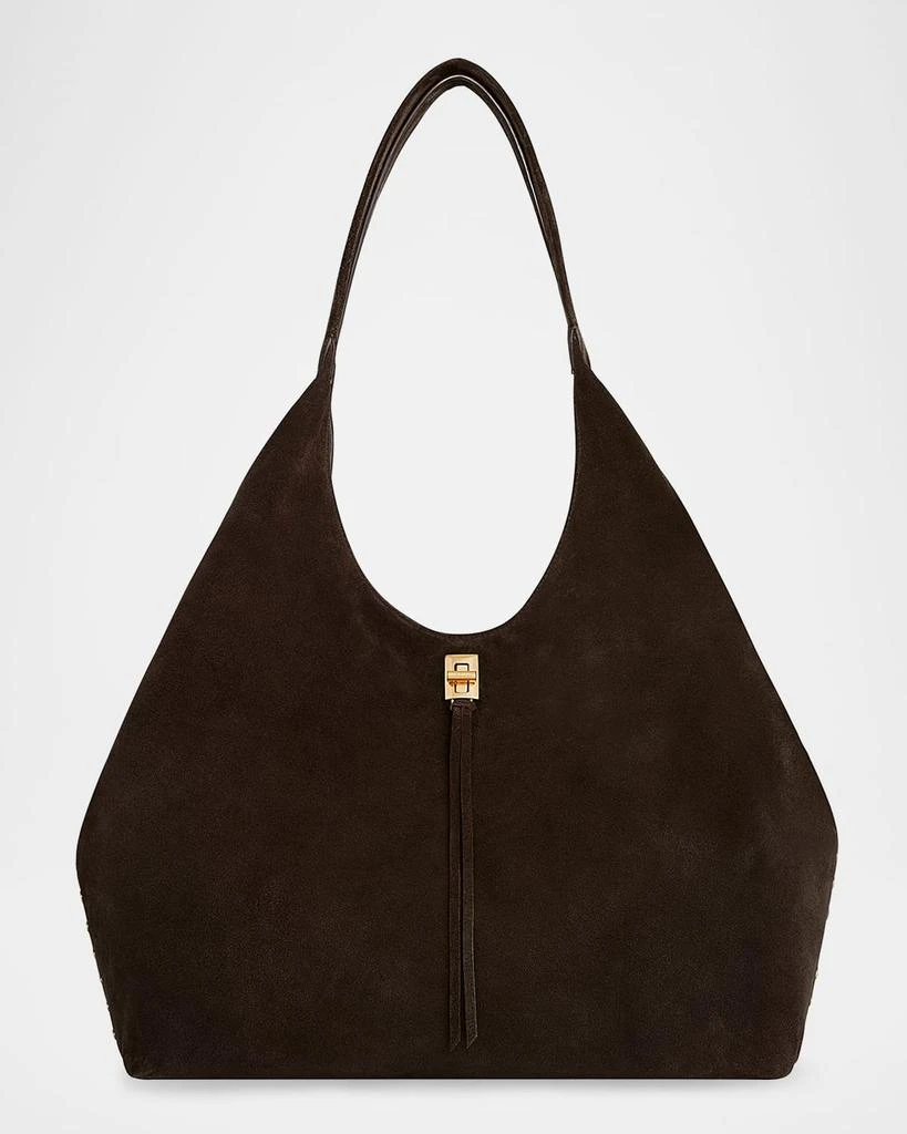 商品Rebecca Minkoff|Darren Signature Suede Shoulder Bag,价格¥3115,第1张图片
